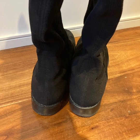 **SOLD** Stuart Wietzman 50/50 over the knee boots - Picture 4 of 5